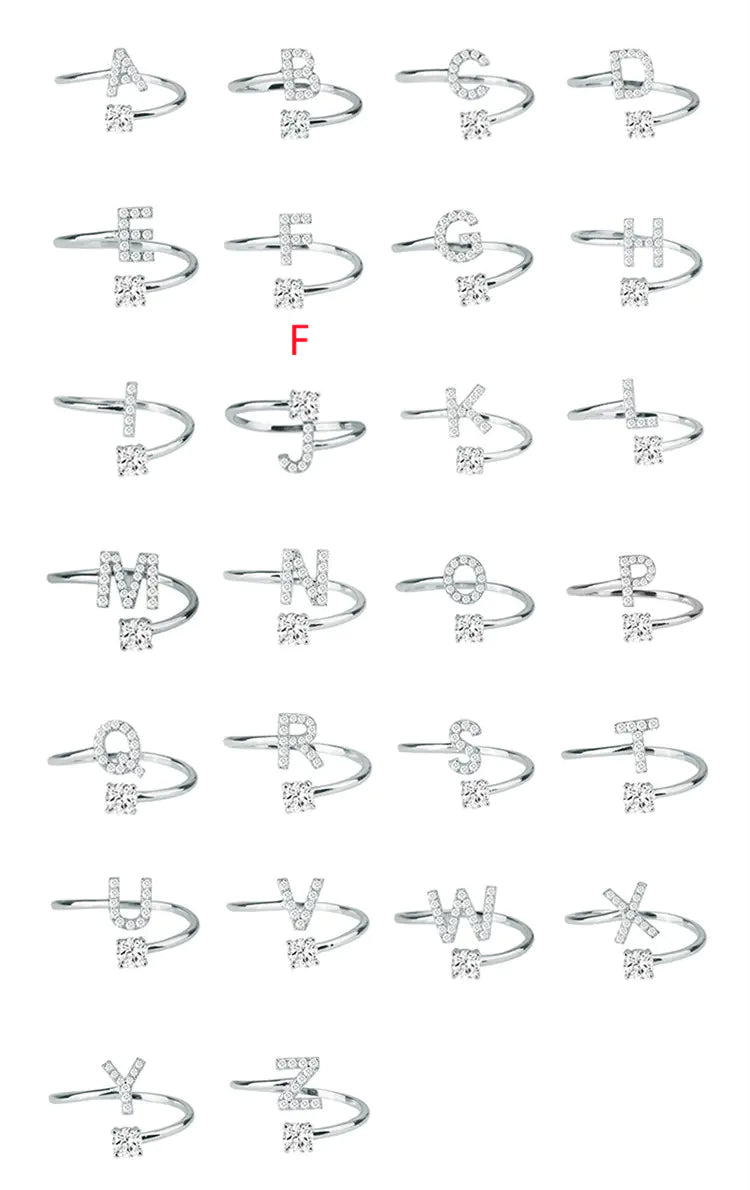 Chic Letter Ring