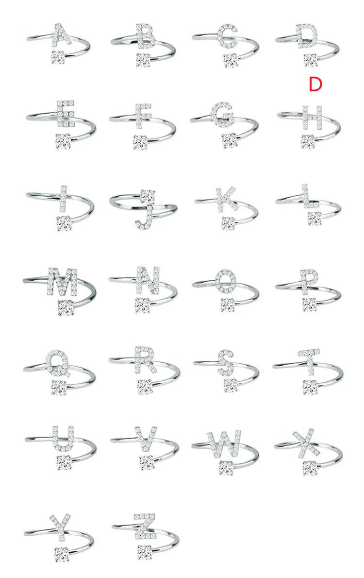 Chic Letter Ring