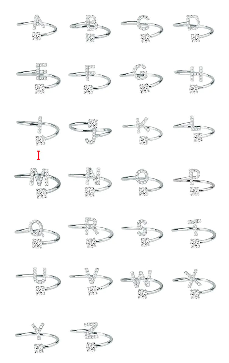 Chic Letter Ring