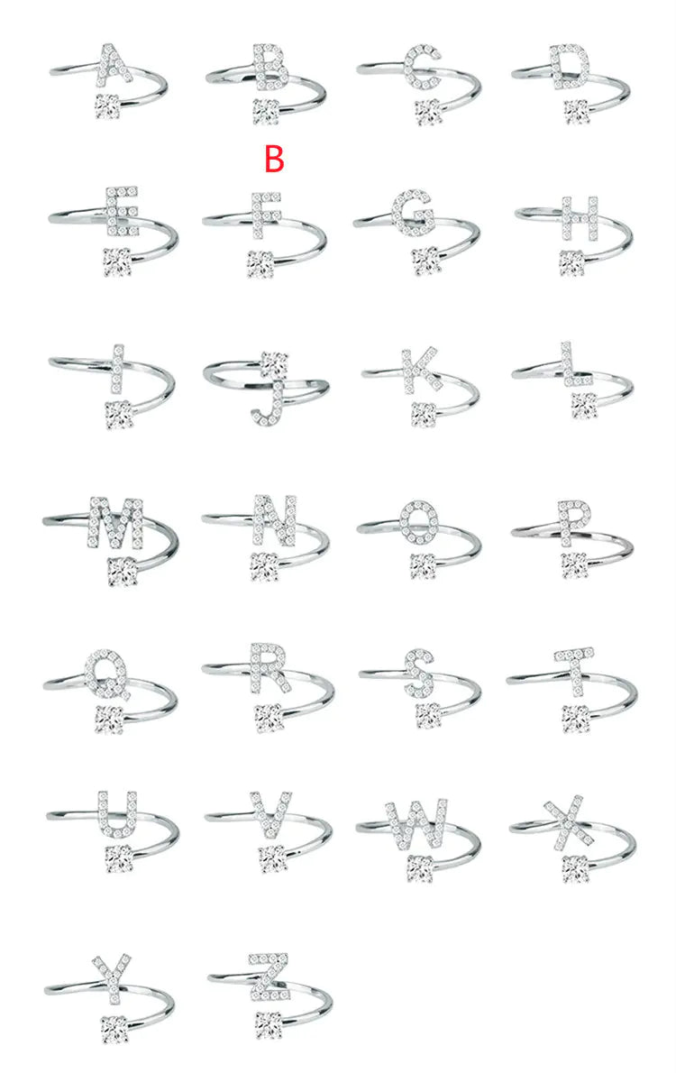 Chic Letter Ring