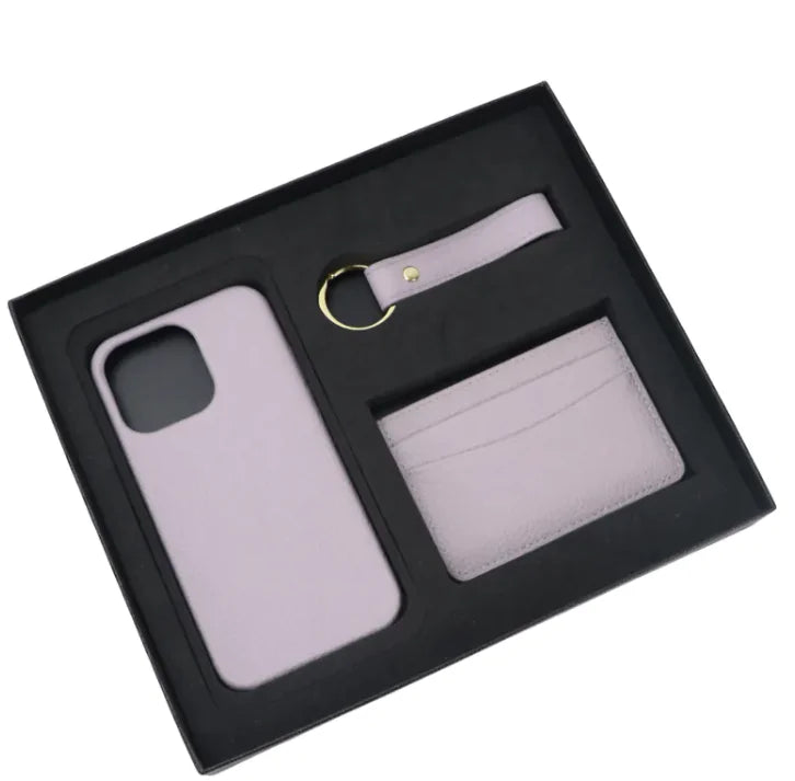 Leather Phone & Wallet Gift Set