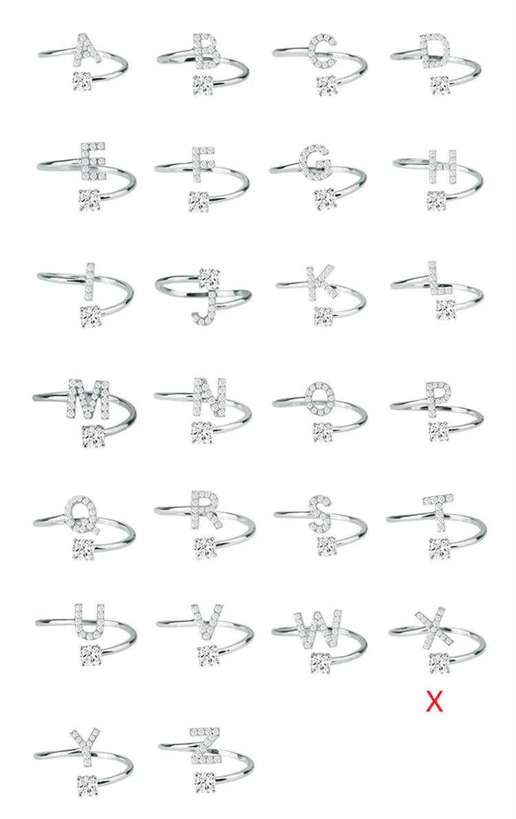 Chic Letter Ring