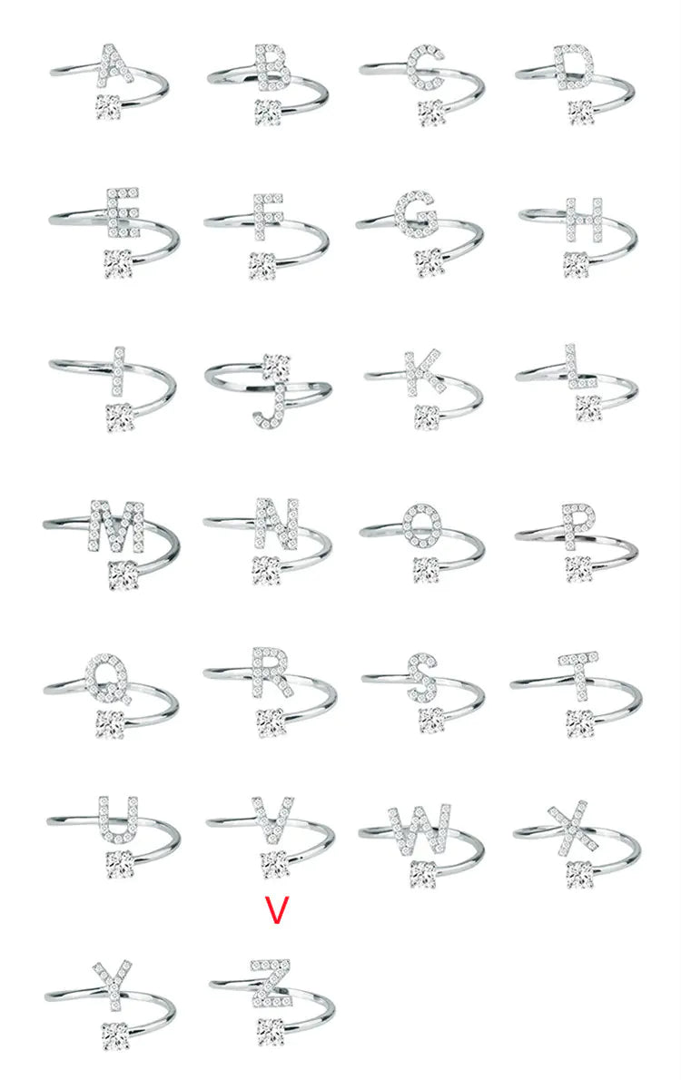 Chic Letter Ring