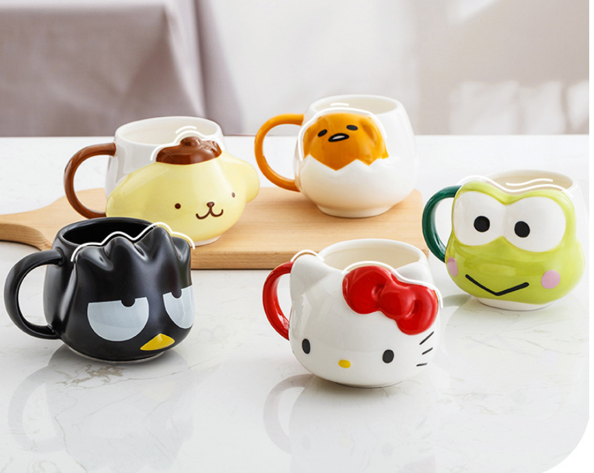 Cute Sanrio 3D Ceramic Mug