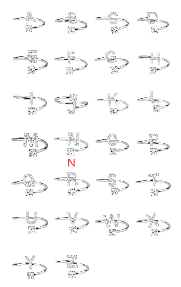 Chic Letter Ring