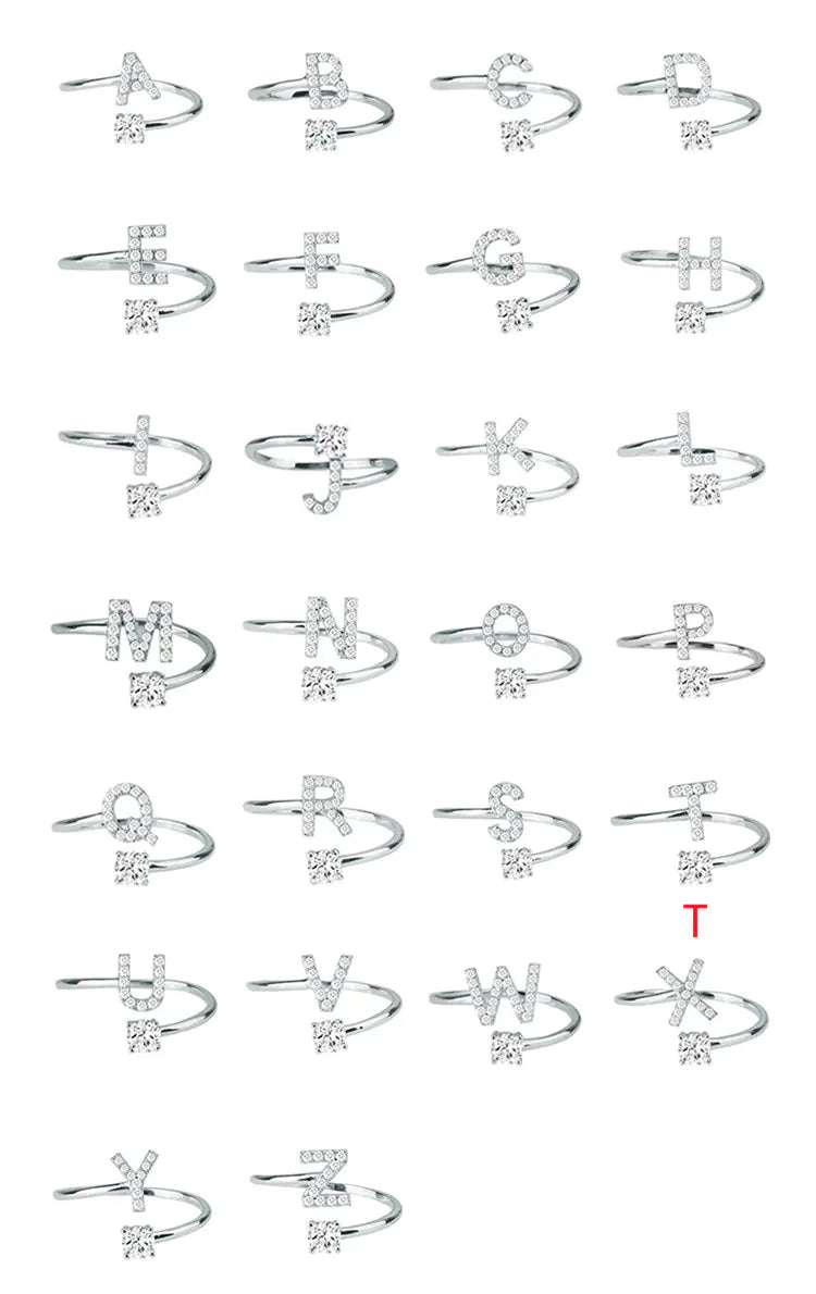 Chic Letter Ring
