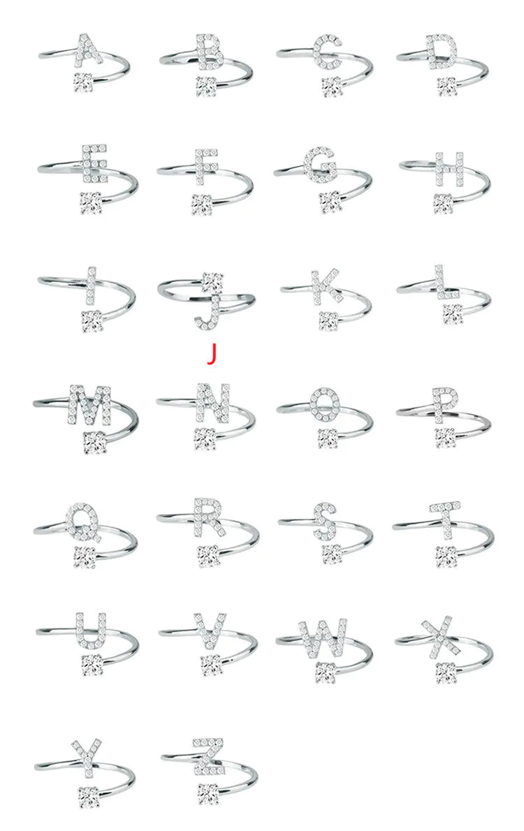 Chic Letter Ring