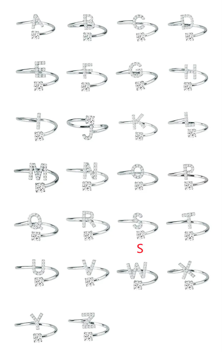 Chic Letter Ring