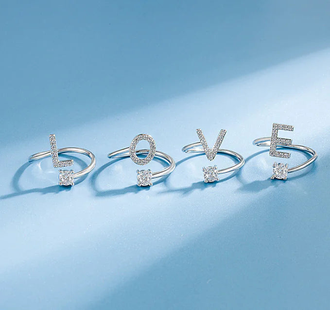 Chic Letter Ring
