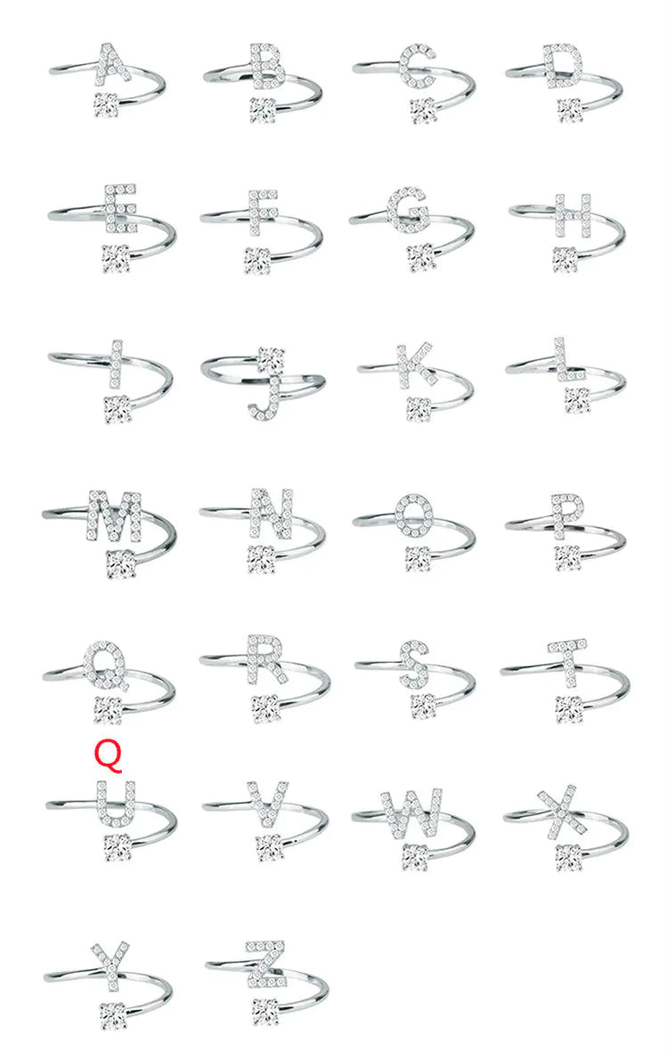 Chic Letter Ring