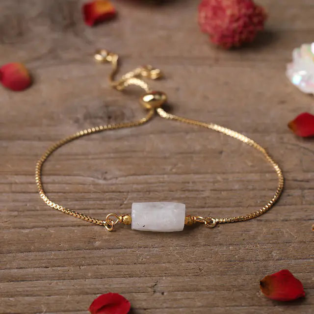 Adjustable Birth Stone Bracelet