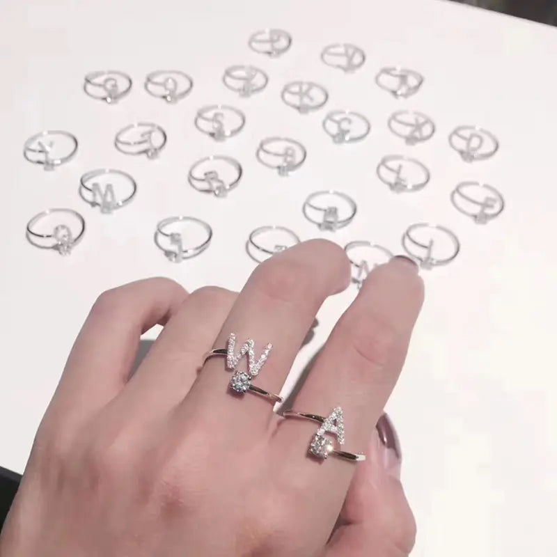 Chic Letter Ring