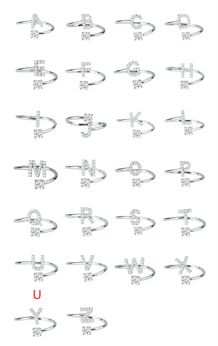 Chic Letter Ring