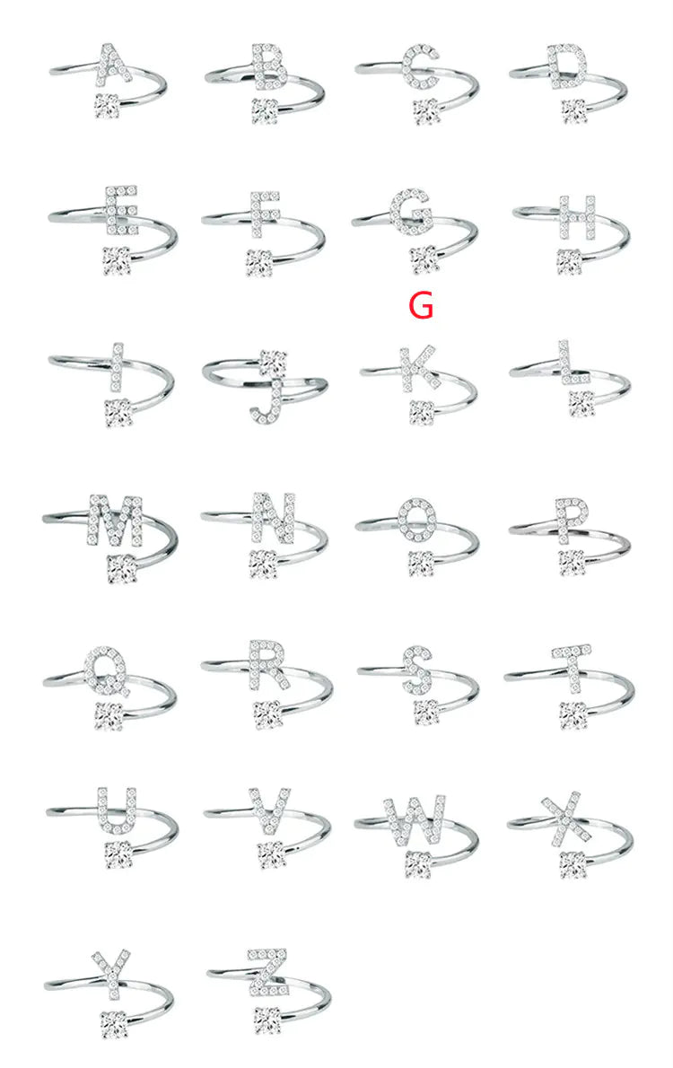 Chic Letter Ring
