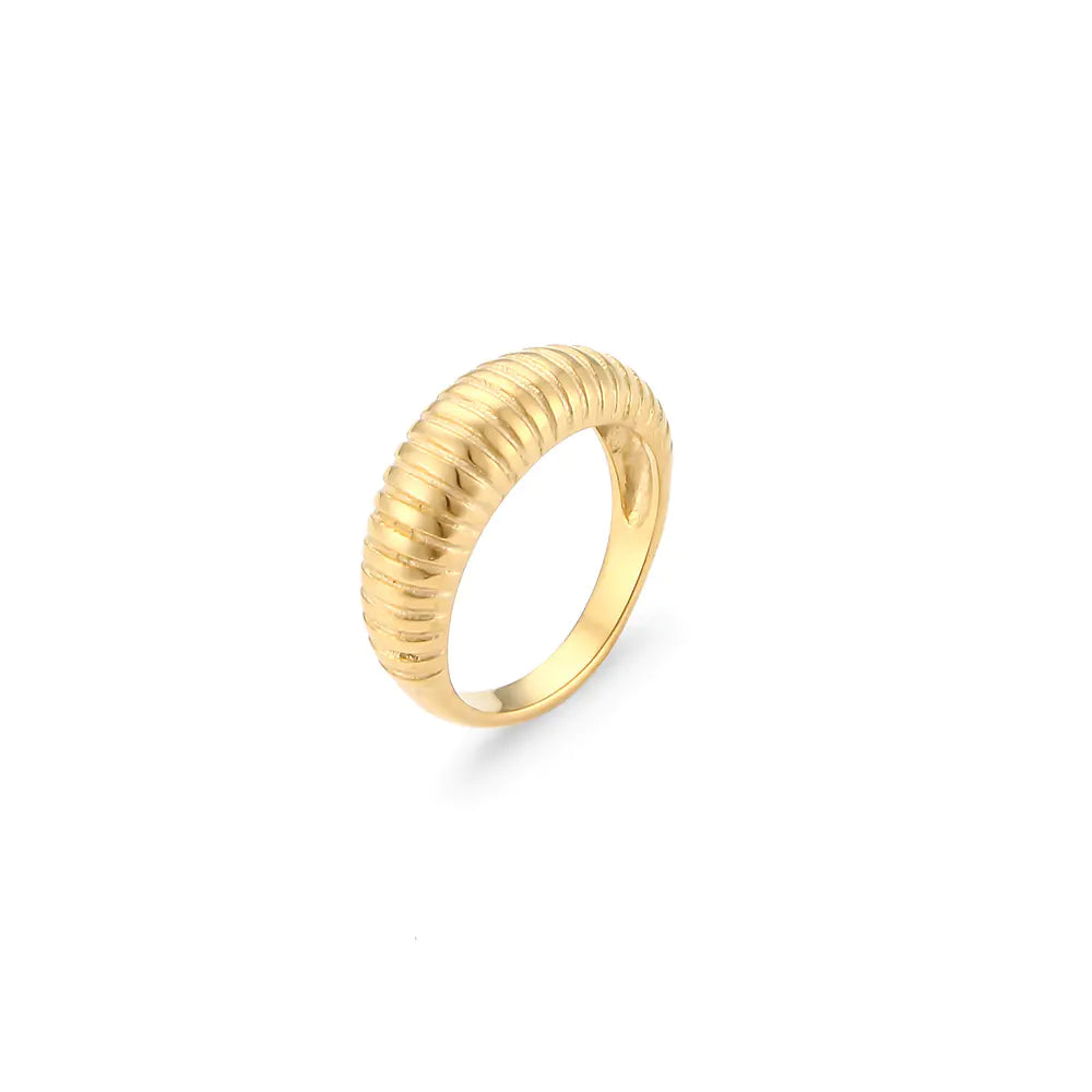 Gold Pinstripe Ring