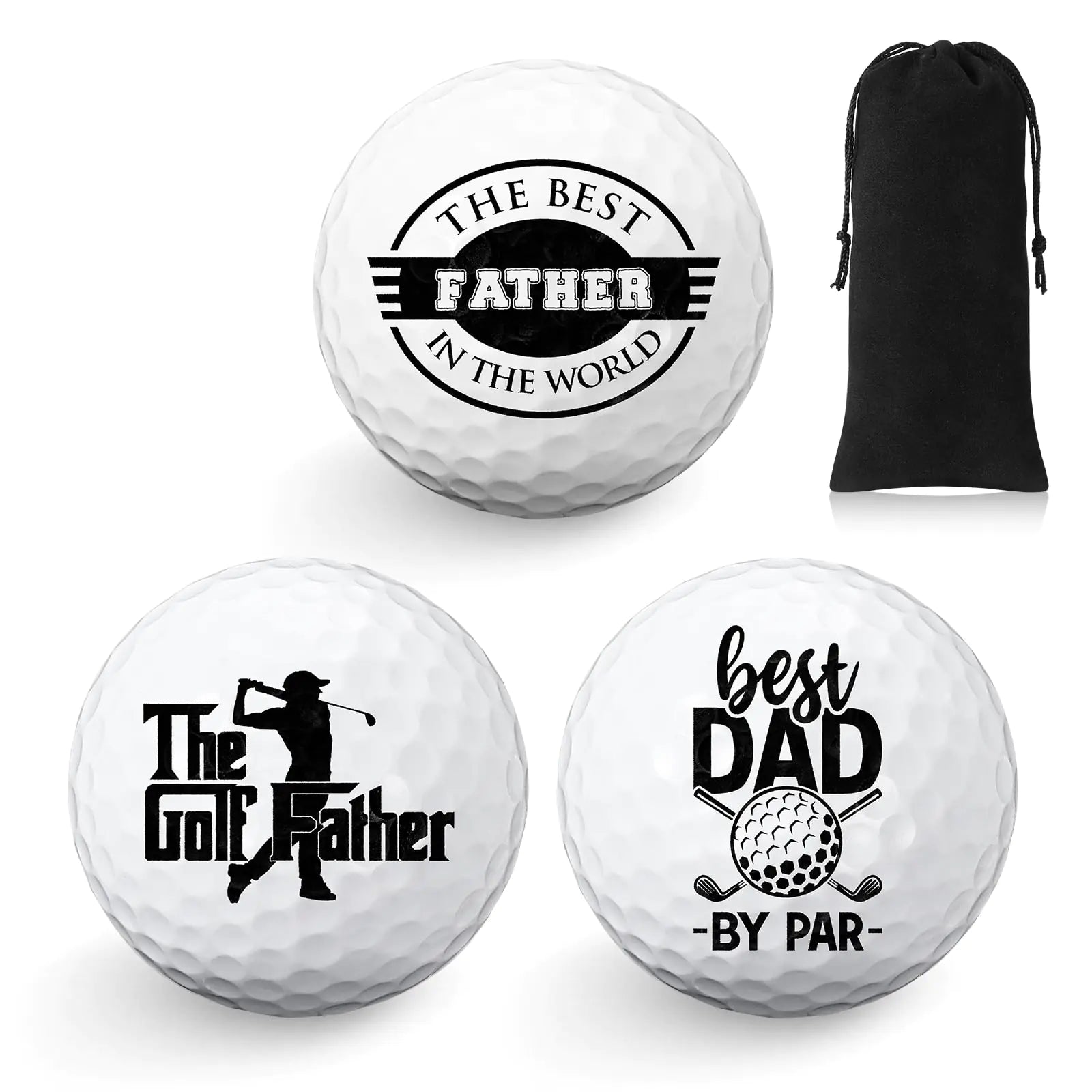 Dad Golfer's Delight 3-Ball Set