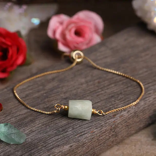 Adjustable Birth Stone Bracelet