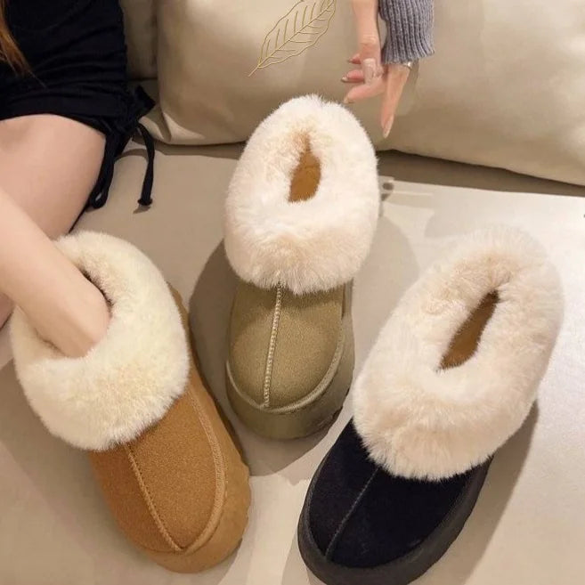 Women's Fluffy Fur Slippers