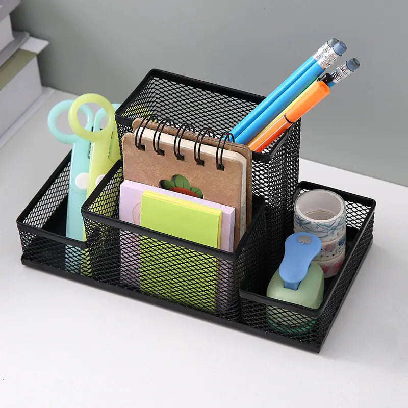 4-Compartment Desk Organizer