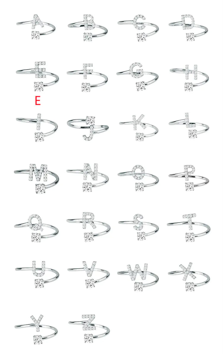 Chic Letter Ring