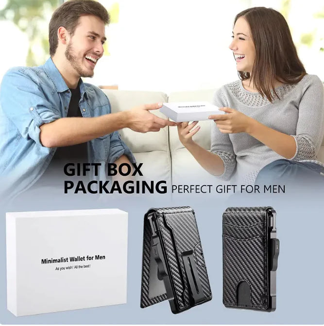 Men's Sleek Magnetic Wallet