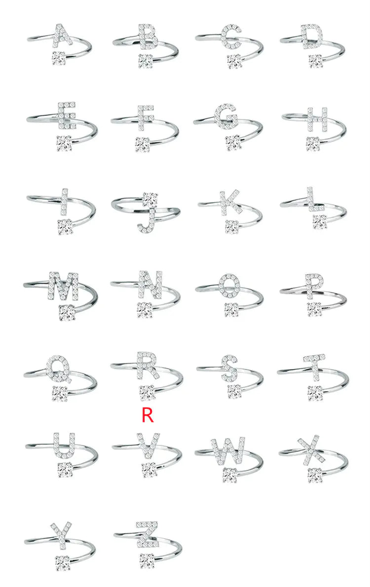Chic Letter Ring