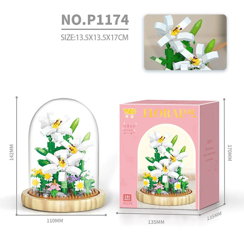 Flower Bouquet Building Blocks