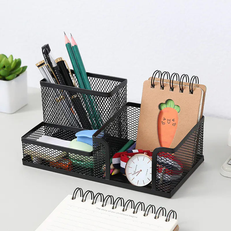 4-Compartment Desk Organizer