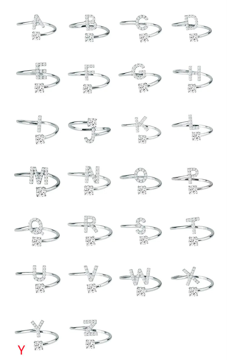 Chic Letter Ring