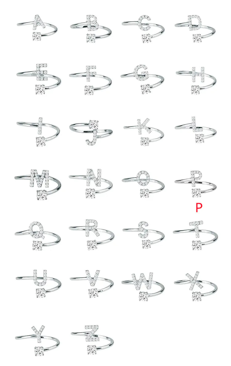 Chic Letter Ring