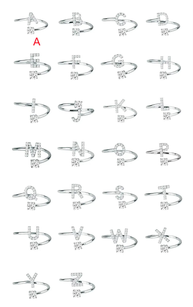 Chic Letter Ring