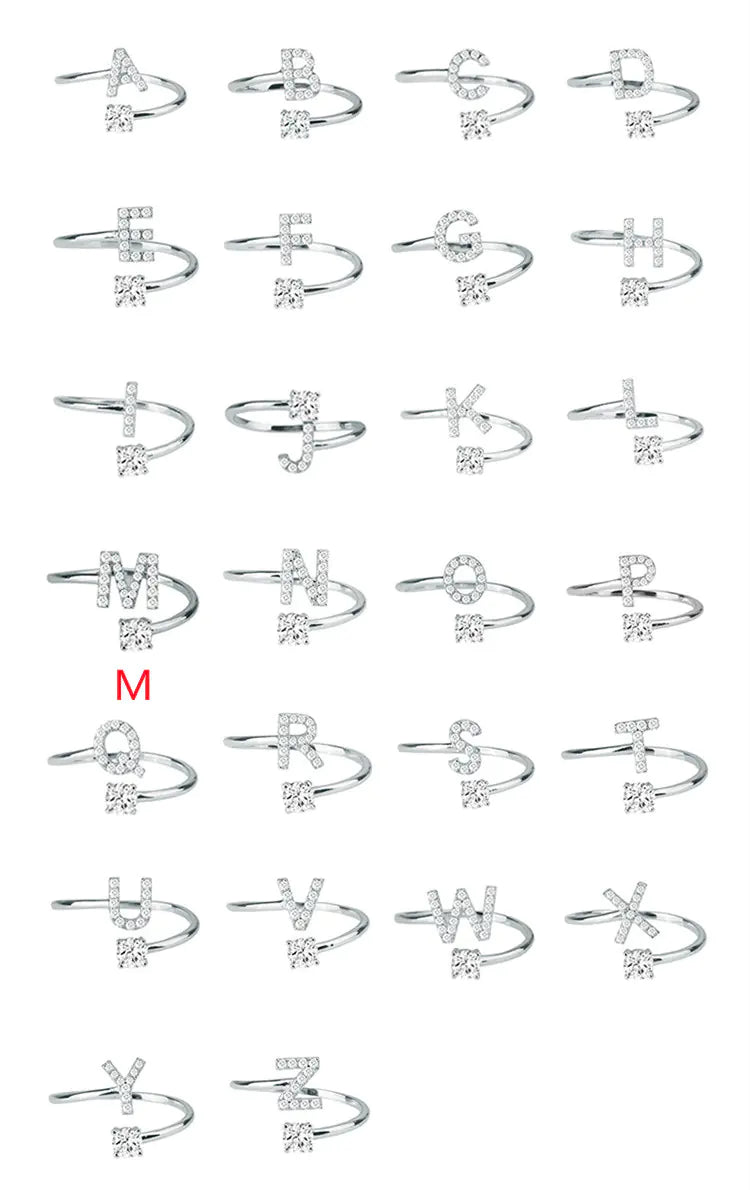 Chic Letter Ring
