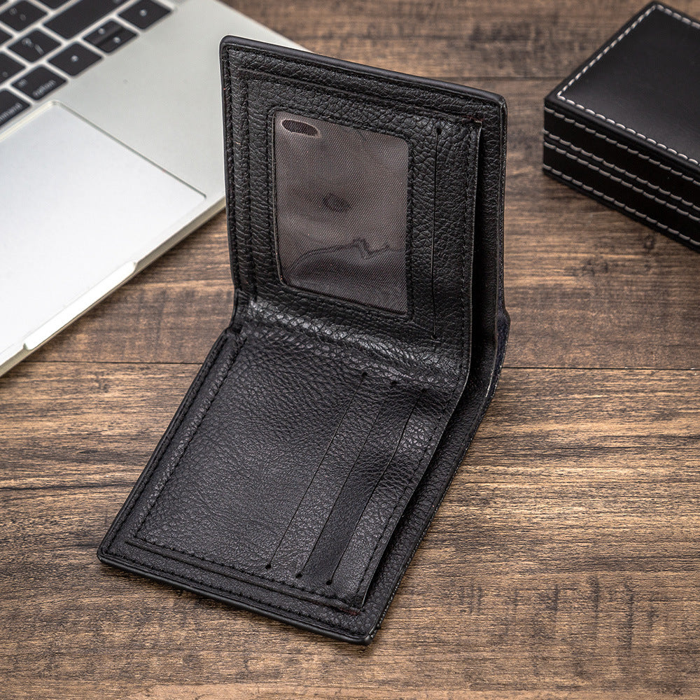 Men's Style Trio: Watch, Wallet & Pen