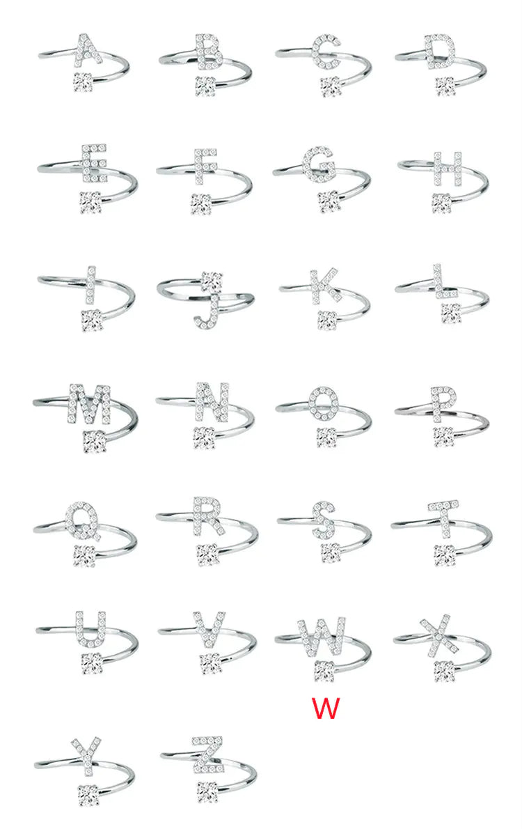 Chic Letter Ring