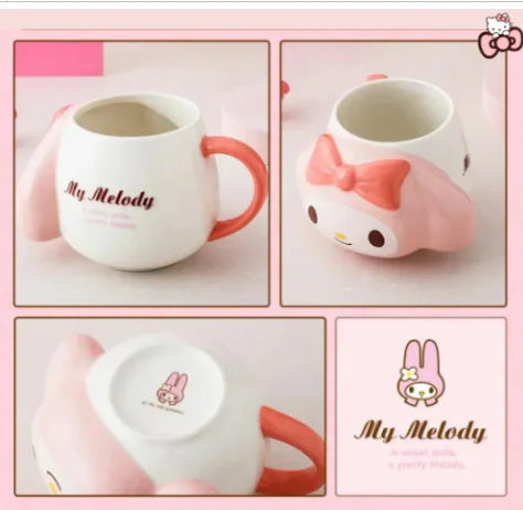 Cute Sanrio 3D Ceramic Mug
