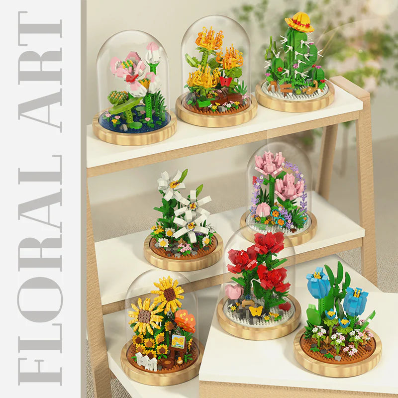Flower Bouquet Building Blocks