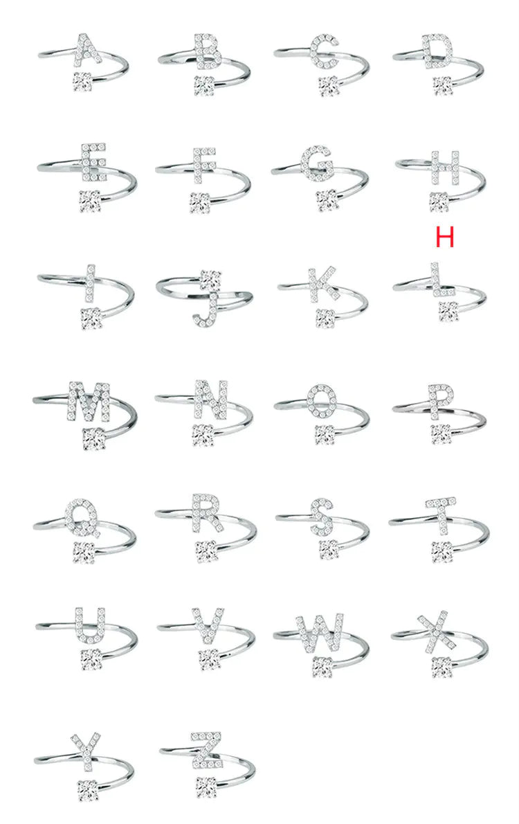 Chic Letter Ring