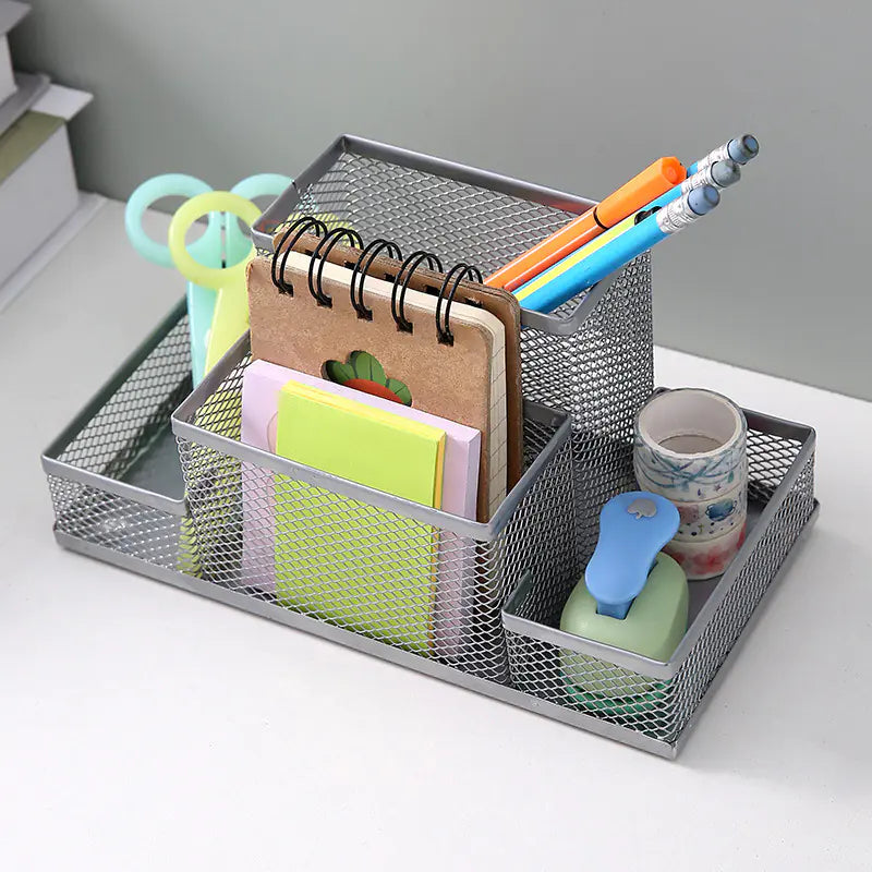 4-Compartment Desk Organizer