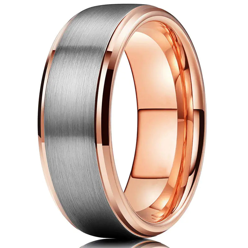 Sleek Modern Stainless Ring